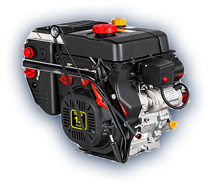 Двигатель Loncin SnowEngine на снегоуборщике DDE ST9070LE
